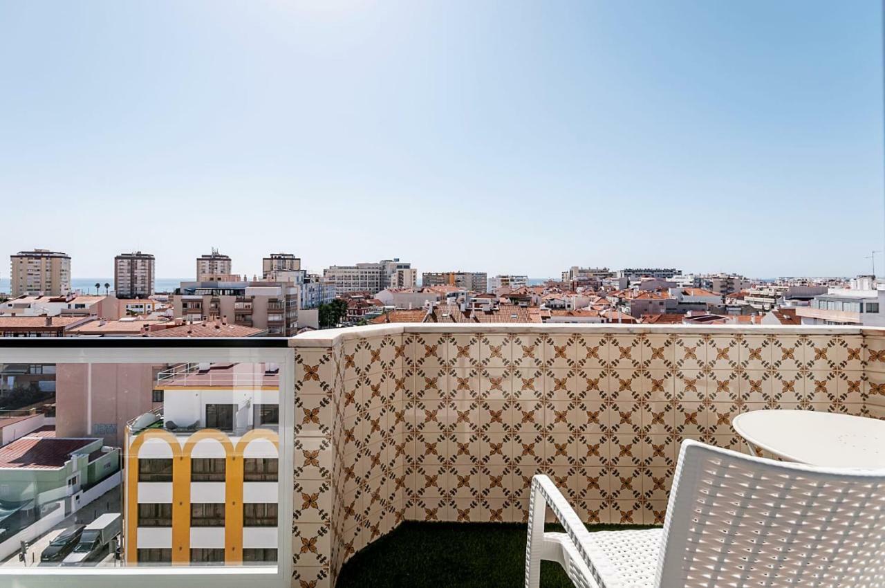 Lovely Lisboa Costa Da Caparica Seaview Apartment エクステリア 写真